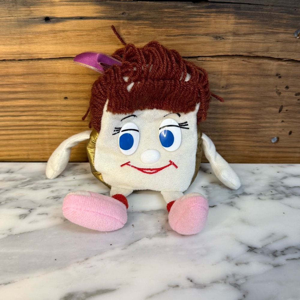 Vintage 1990s Fisher Price Sally Slice Flowers Bakeries Bread Babies Plush